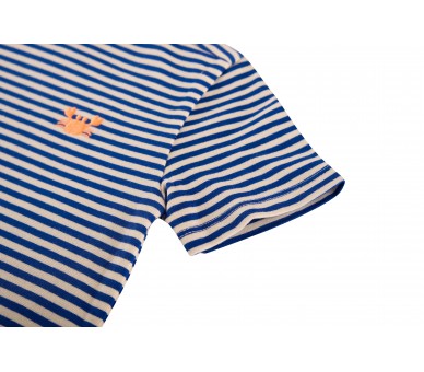 SOMEONE : T-shirt korte mouwen blauw