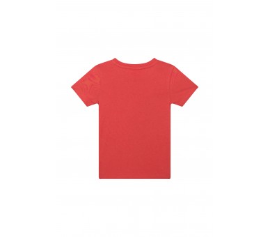 SOMEONE : T-shirt korte mouwen donker oranje