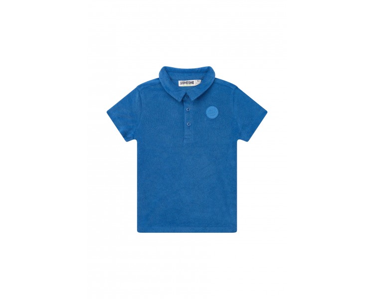 SOMEONE : T-shirt à manches courtes cobalt éclatan