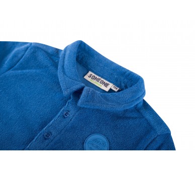 SOMEONE : T-shirt à manches courtes cobalt éclatan