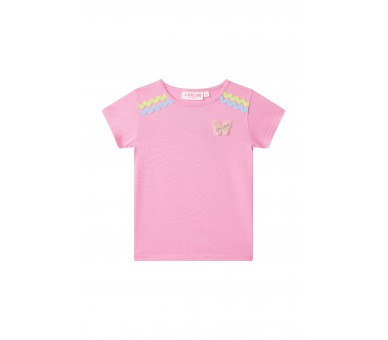 SOMEONE : T-shirt à manches courtes rose