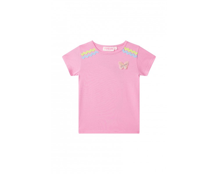 SOMEONE : T-shirt à manches courtes rose