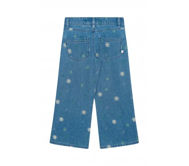 SOMEONE : Denim lange broek denim blauw