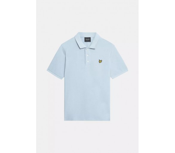 LYLE & SCOTT : Polo uni avec logo