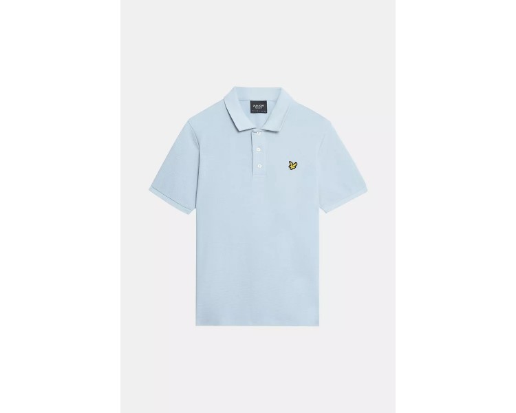 LYLE & SCOTT : Effen polo met logo