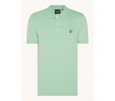 LYLE & SCOTT : Polo uni avec logo