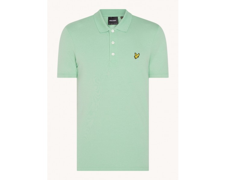 LYLE & SCOTT : Effen polo met logo