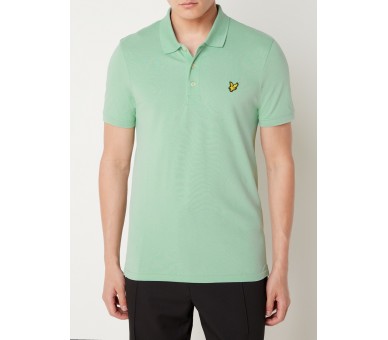 LYLE & SCOTT : Effen polo met logo