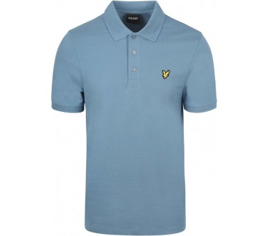 LYLE & SCOTT : Polo uni avec logo