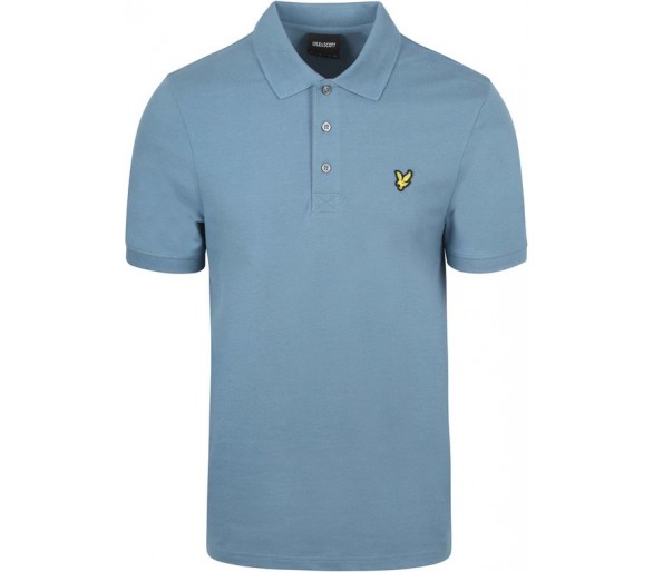 LYLE & SCOTT : Polo uni avec logo