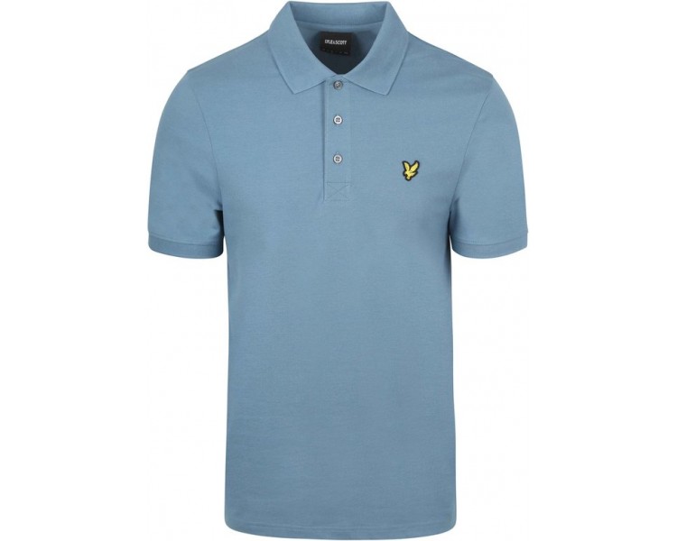 LYLE & SCOTT : Effen polo met logo