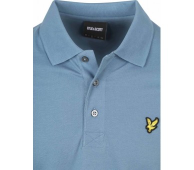 LYLE & SCOTT : Effen polo met logo