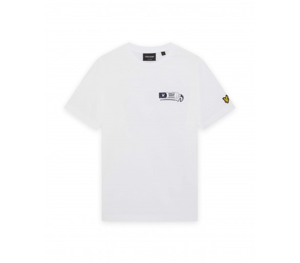 LYLE & SCOTT : T-shirt imprimé avec logo