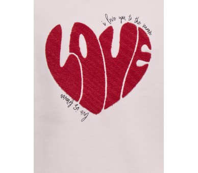 KIDS ONLY GIRL : Toffe sweater met "love"