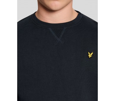 LYLE & SCOTT : Pull uni à col rond avec logo