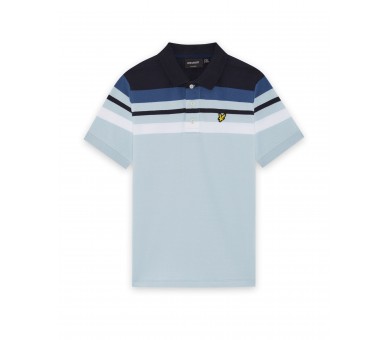 LYLE & SCOTT : Polo à rayures et logo