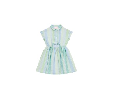 SOMEONE : robe à manches courtes multi