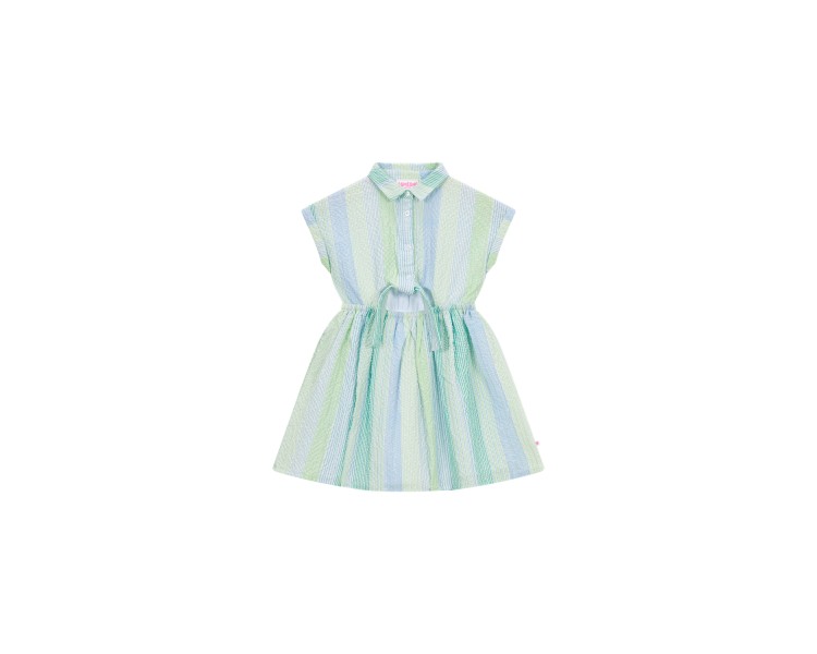 SOMEONE : robe à manches courtes multi