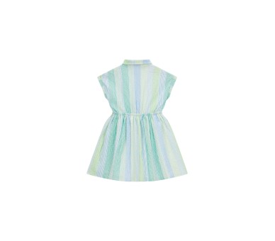 SOMEONE : robe à manches courtes multi