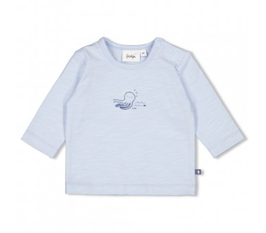 FEETJE : Longsleeve - Blue Ocean Blue