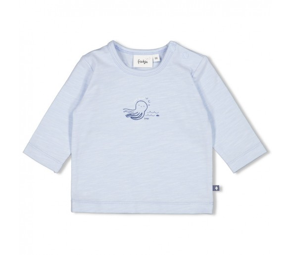 FEETJE : Longsleeve - Blue Ocean Blauw