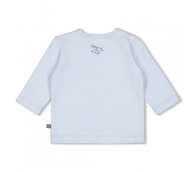 FEETJE : Longsleeve - Blue Ocean Blue