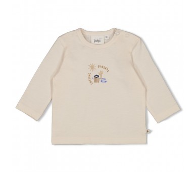 FEETJE : Longsleeve - Sssiesta Offwhite