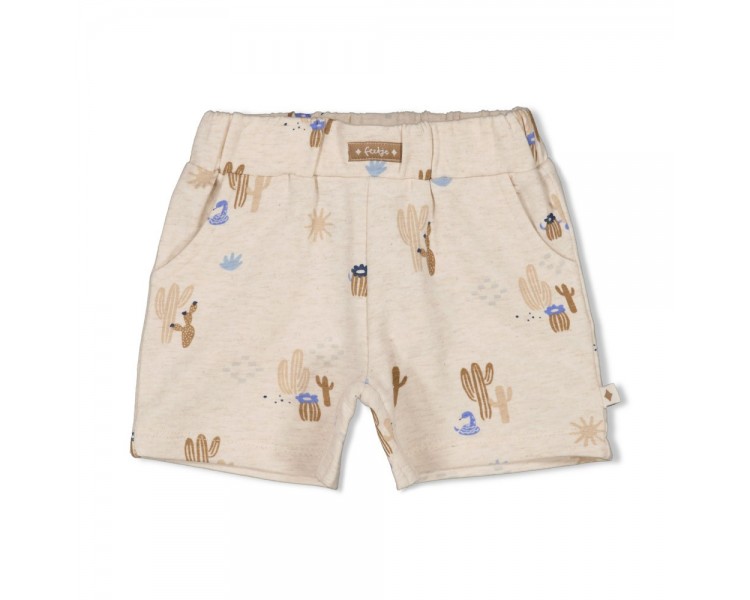 FEETJE : Short AOP - Sssiesta Offwhite mélange