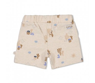 FEETJE : Short AOP - Sssiesta Offwhite mélange