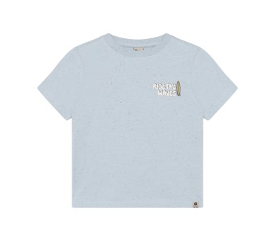 DAILY SEVEN : T-shirt achterkant bedrukt