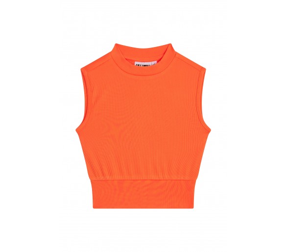 SOMEONE : T-shirt sans manches orange