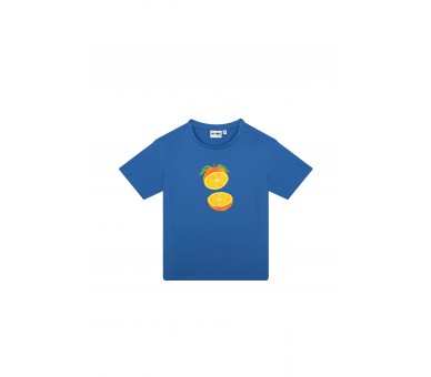 SOMEONE : T-shirt à manches courtes cobalt