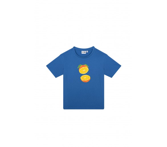 SOMEONE : T-shirt à manches courtes cobalt