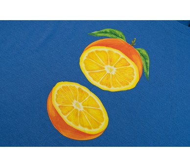 SOMEONE : T-shirt à manches courtes cobalt