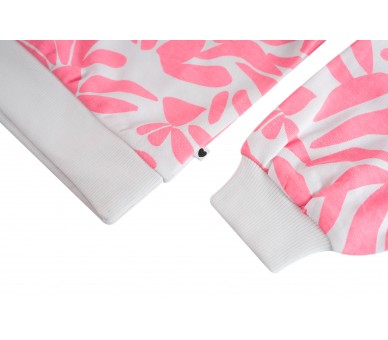 SOMEONE : Sweater met fluo print