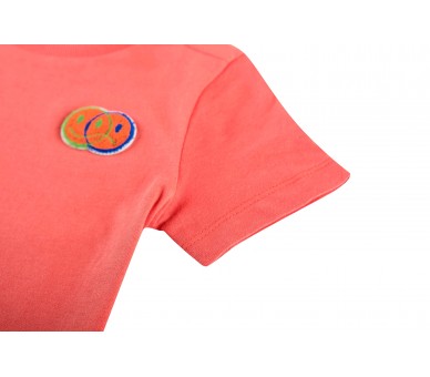 SOMEONE : T-shirt à manches courtes orange foncé