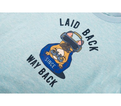 SOMEONE : T-shirt km met print