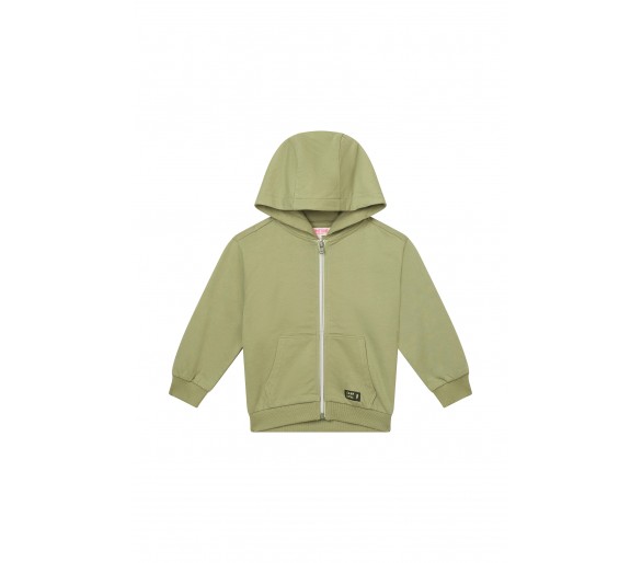 SOMEONE : Sweat-shirt à manches longues kaki