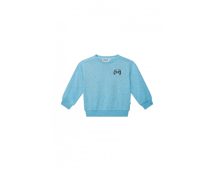 SOMEONE : Top sweater met gamercontroler op de borst