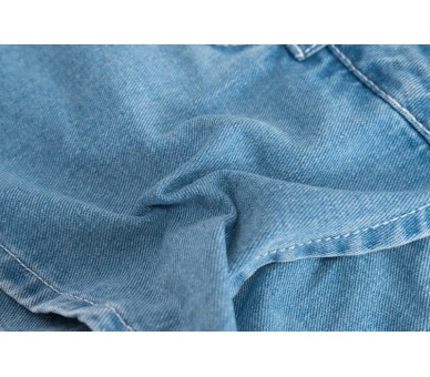 SOMEONE : Jupe bleu denim