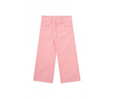 SOMEONE : Wijde broek in fel roze