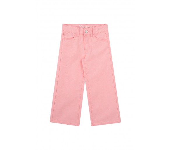 SOMEONE : Pantalon long rose fluo