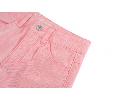 SOMEONE : Pantalon long rose fluo