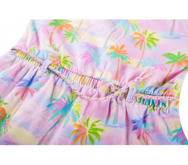 SOMEONE : Kleedje met zomerse print