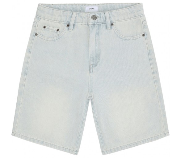 GRUNT : Short bleu à cinq poches