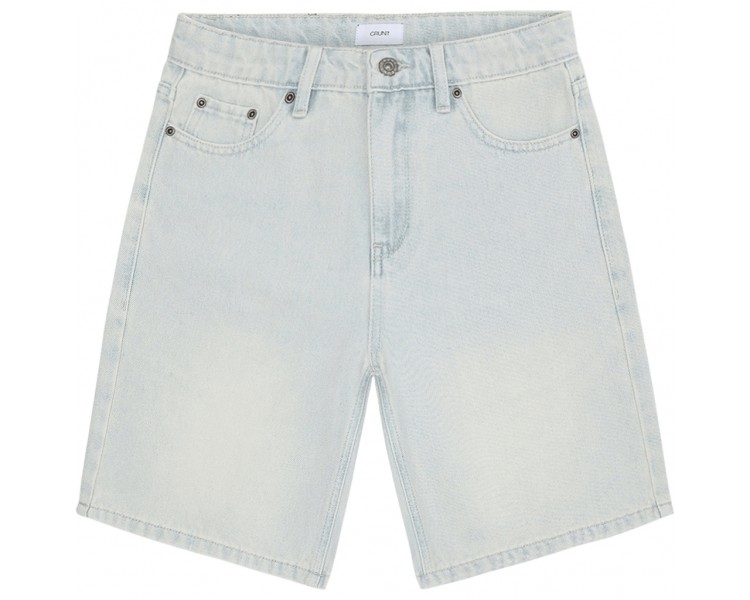 GRUNT : Short bleu à cinq poches