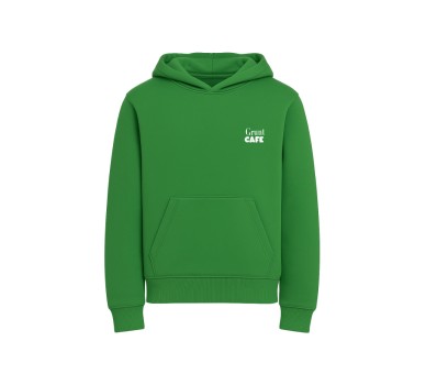 GRUNT : sweat à capuche avec grand imprimé