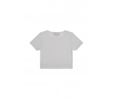 SOMEONE : T-shirt à manches courtes ecru