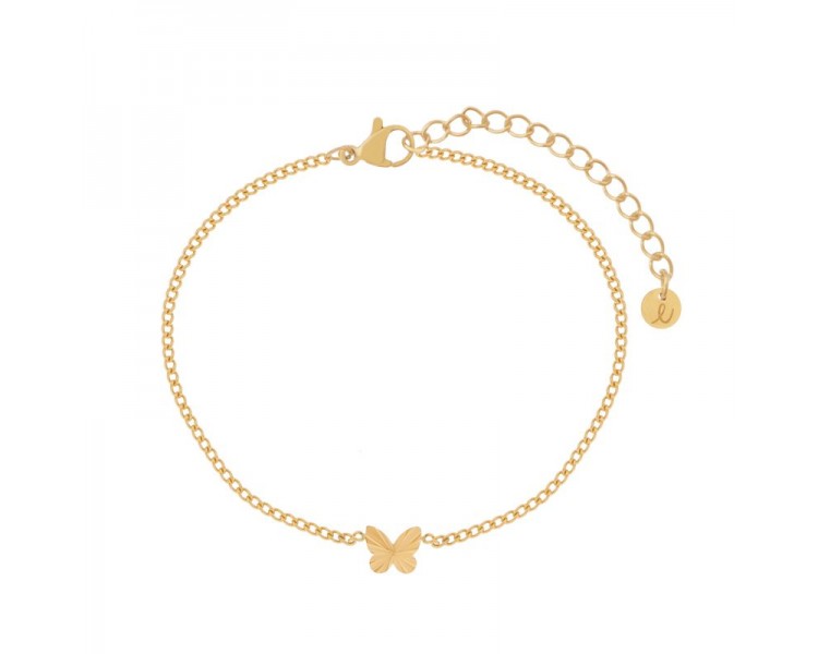 Bracelet avec papillon flammé