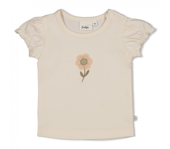 FEETJE : T-shirt à fleur au crochet - Laissez votr